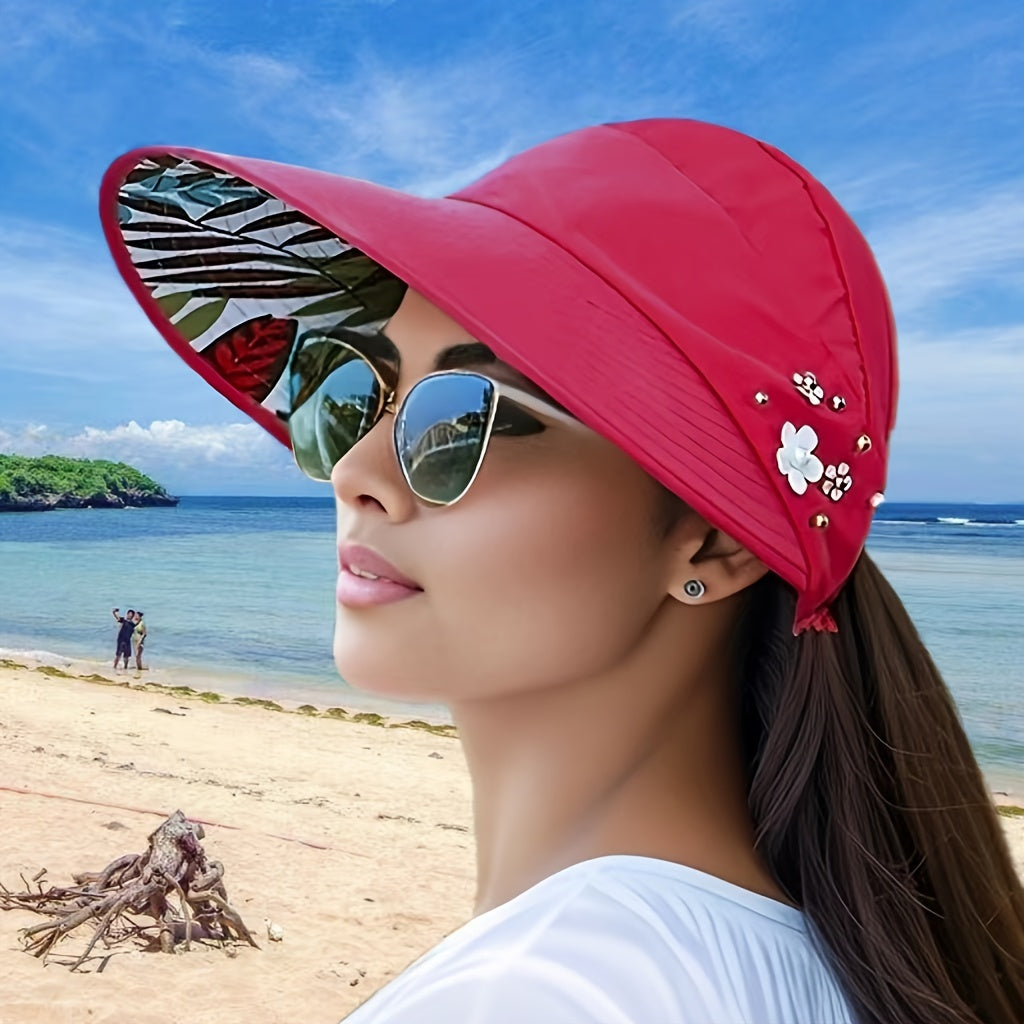 Women’s Foldable Sun Hat – Lightweight Outdoor Fashion Cap for Beach TARHUS