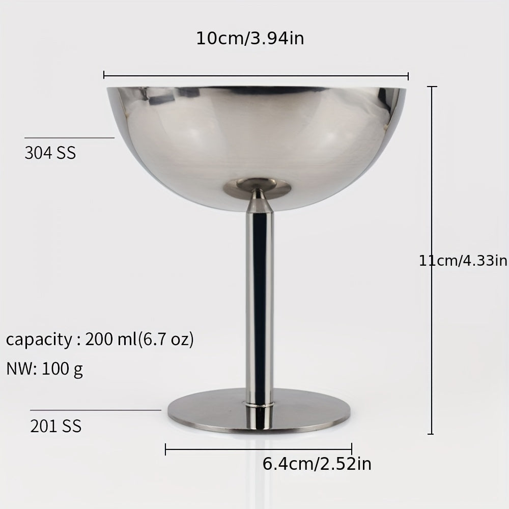 Stainless Steel Ice Cream Cup | Elegant Dessert Bowl for Sweets TARHUS