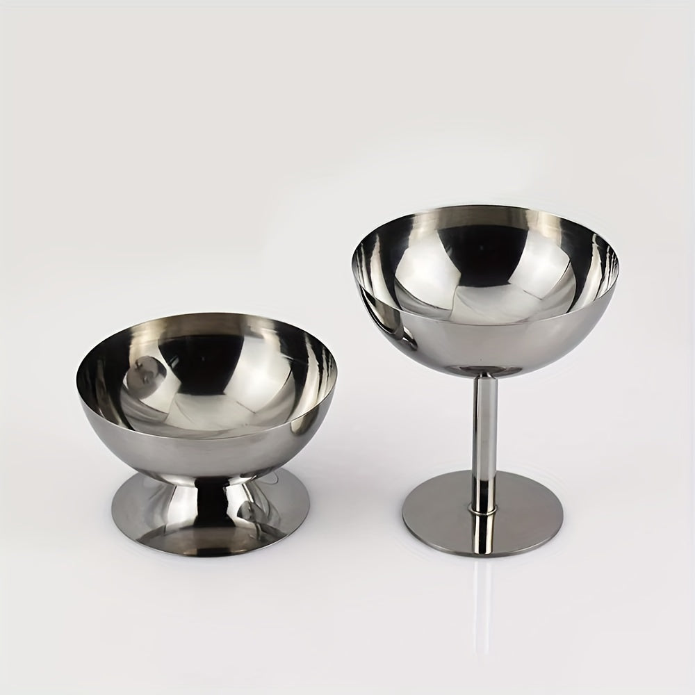 Stainless Steel Ice Cream Cup | Elegant Dessert Bowl for Sweets TARHUS
