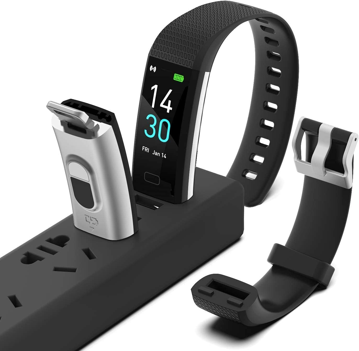 Blood Pressure and Heart Rate Monitor Smart watch - TARHUS