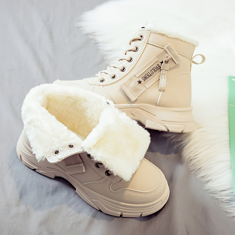 Women's Winter High-Top Snow Boots - TARHUS