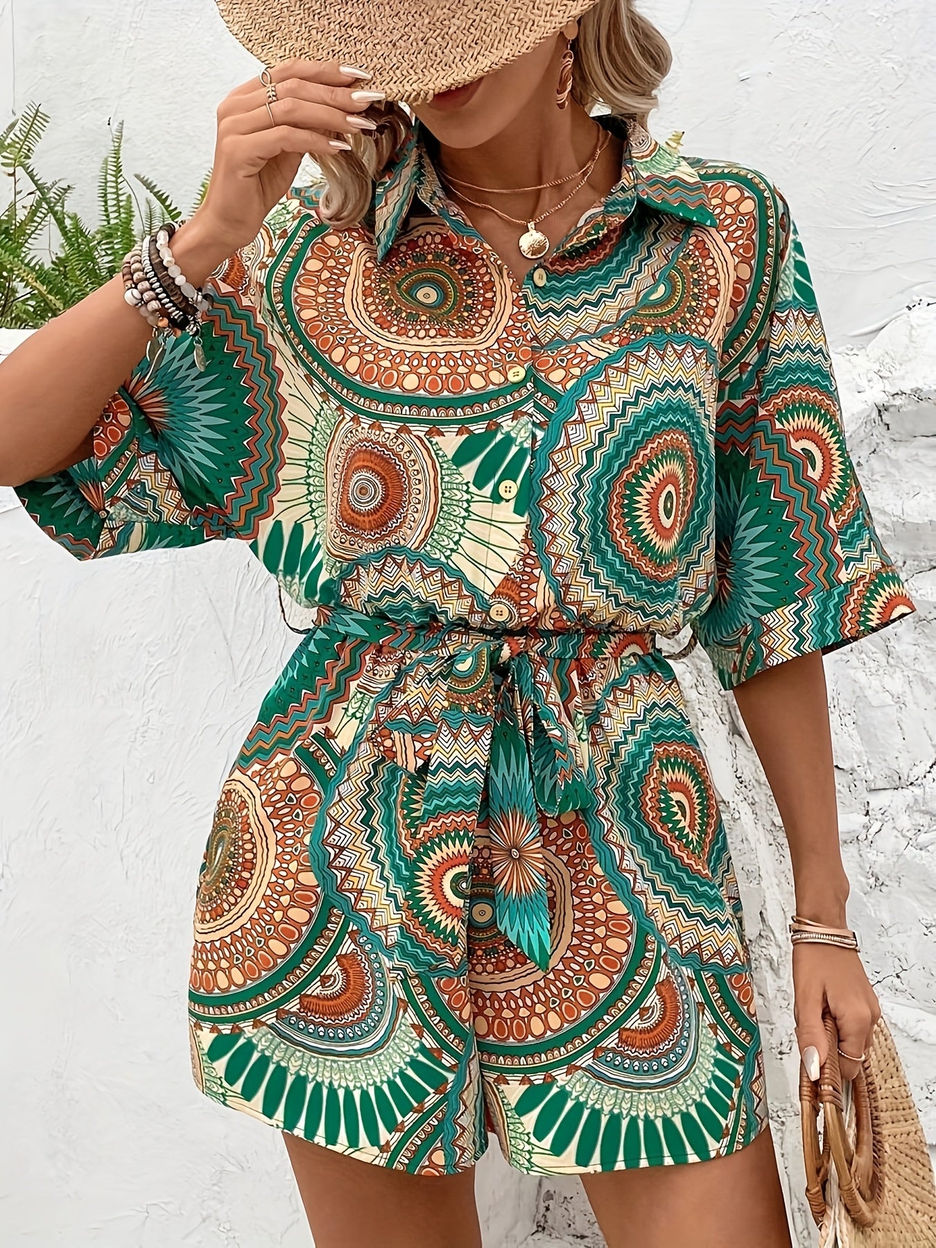 Cindy | Bohemian Summer Jumpsuit for Women - TARHUS