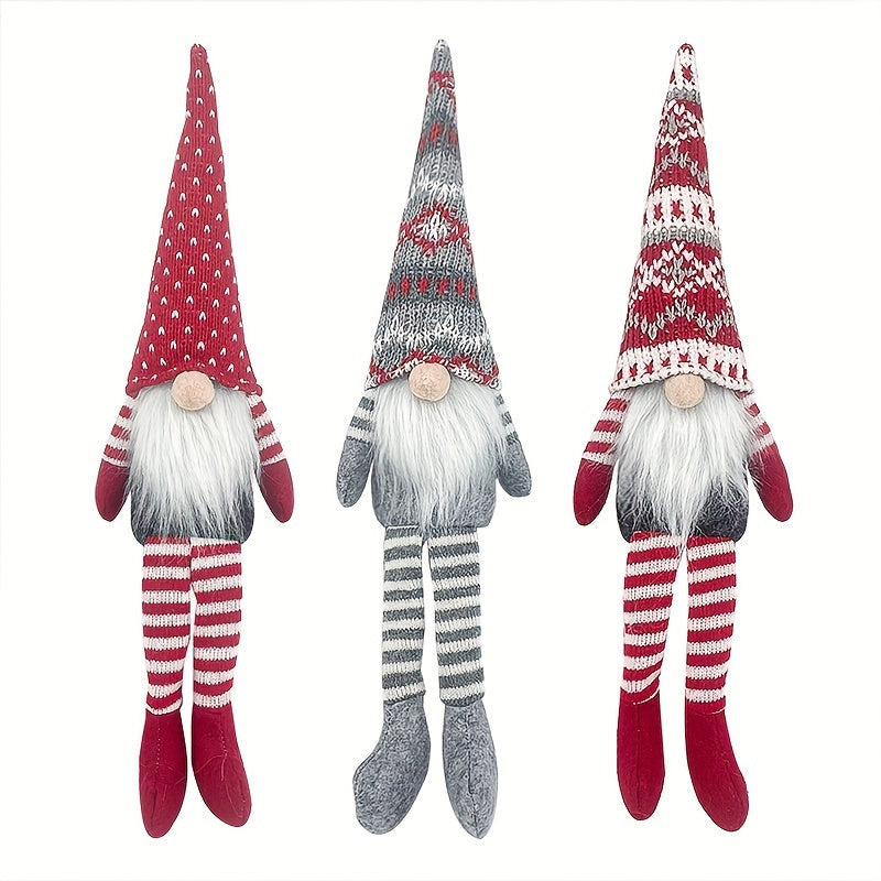 Festive Christmas Gnome Decoration – Whimsical Holiday Dwarfs for Cozy Winter Charm TARHUS