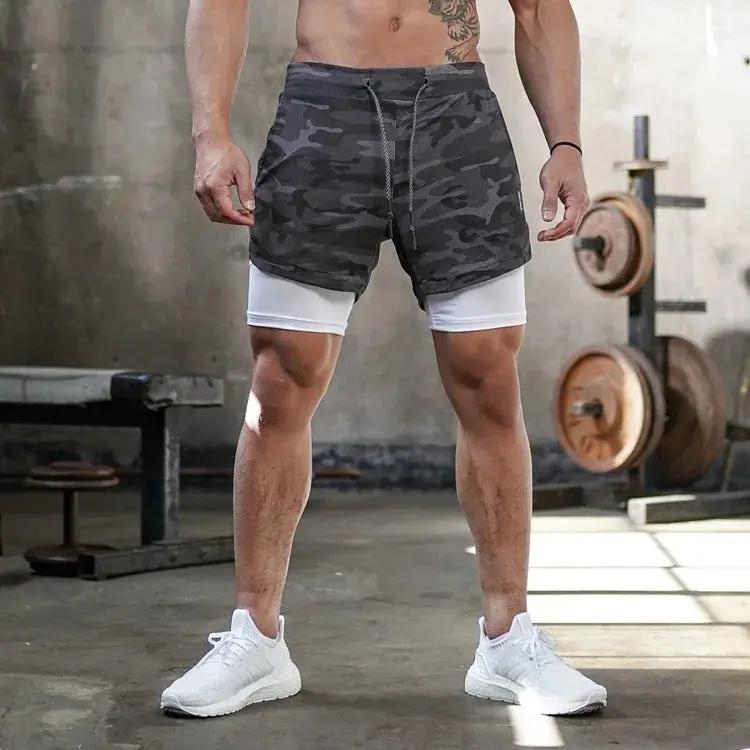 3 in 1 Tactical Fitness Shorts - TARHUS