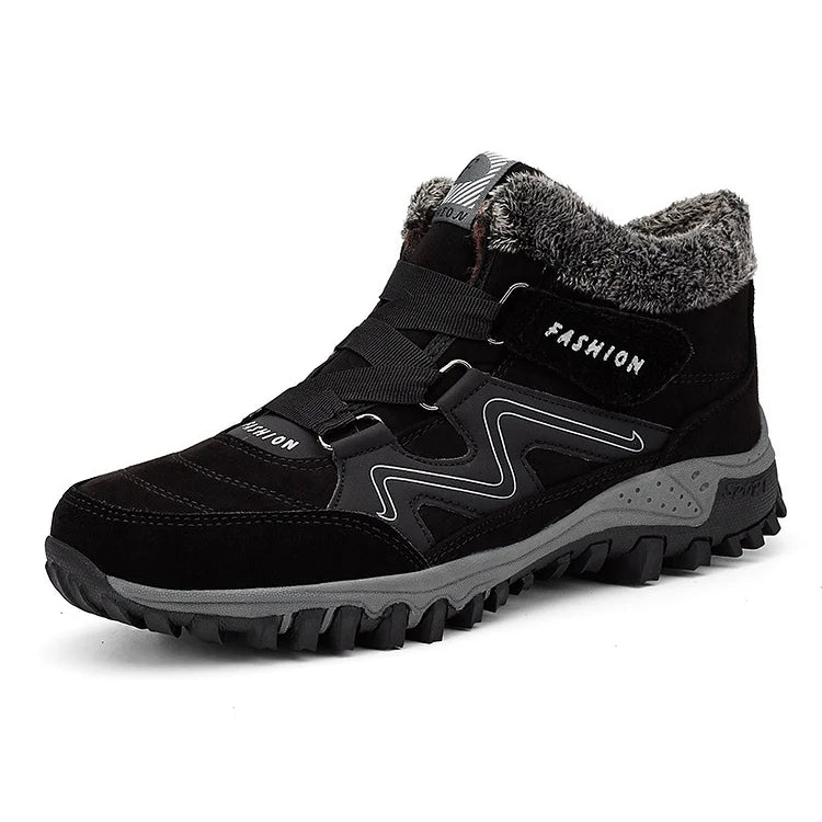 Orthopedic Shoes Men Anti-collision Hiking Ankle Sneakers Suede Outdoor