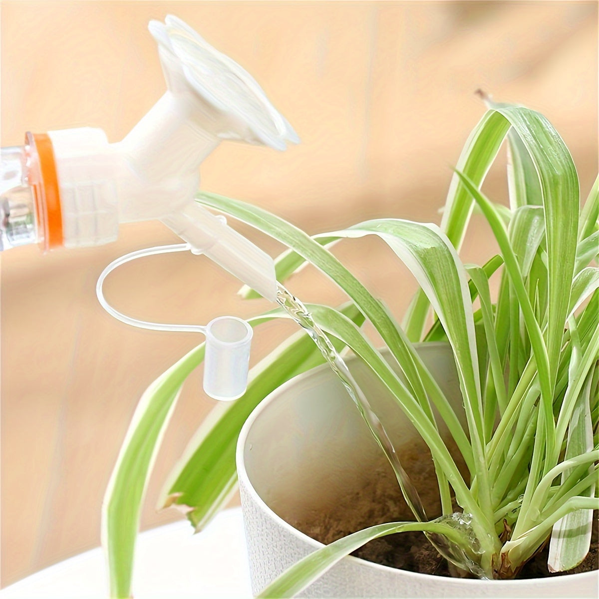 10pcs Dual-Use Watering Bottle Nozzle – Fits Standard Soda Bottles, Versatile Spray Head for Plant Care TARHUS