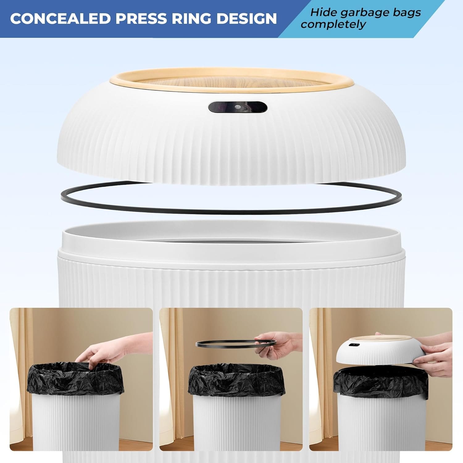 THE SMART TRASH - Automatic Trash Can - TARHUS