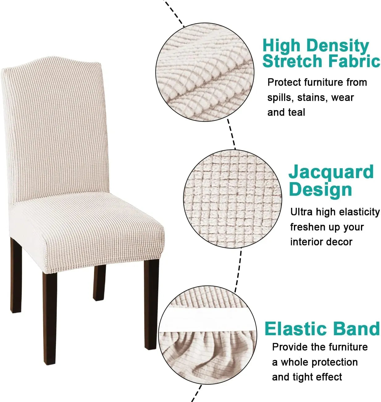 Waterproof Chair Cover – Stretchy Slipcover for Office, Study & Gaming Chairs - TARHUS