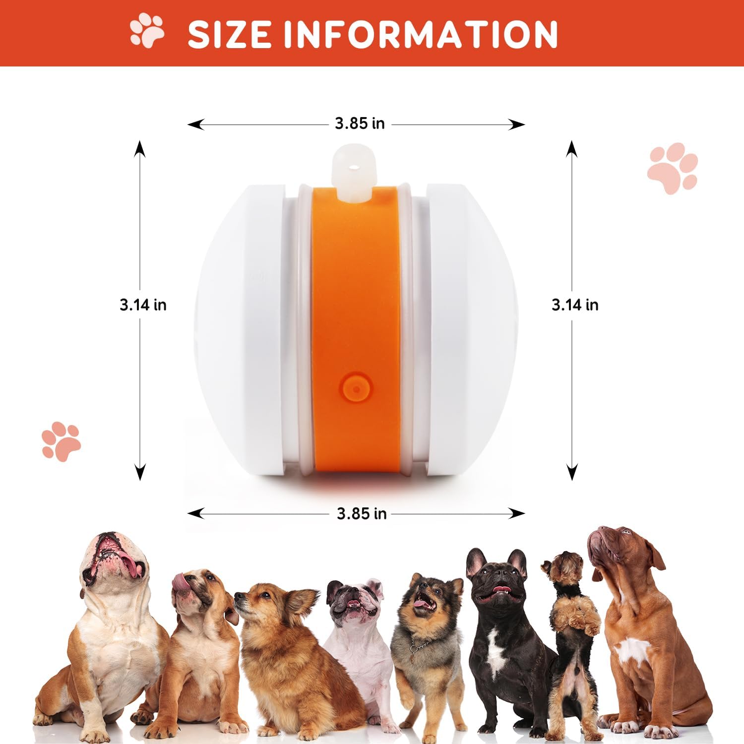 Interactive Dog Toy | Smart Rolling Ball for Active Pets TARHUS