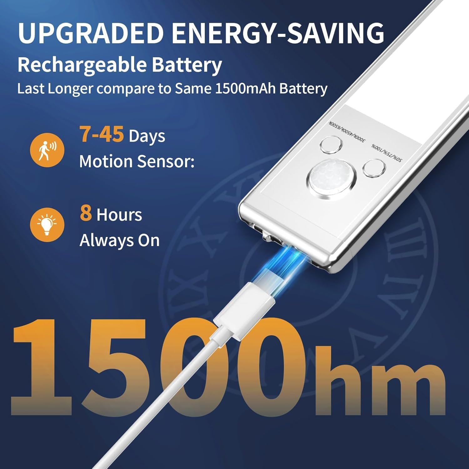 Motion Sensor Light Bar – Rechargeable & Smart Illumination | Glowvy TARHUS