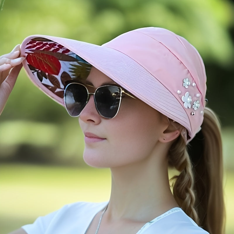 Women’s Foldable Sun Hat – Lightweight Outdoor Fashion Cap for Beach TARHUS