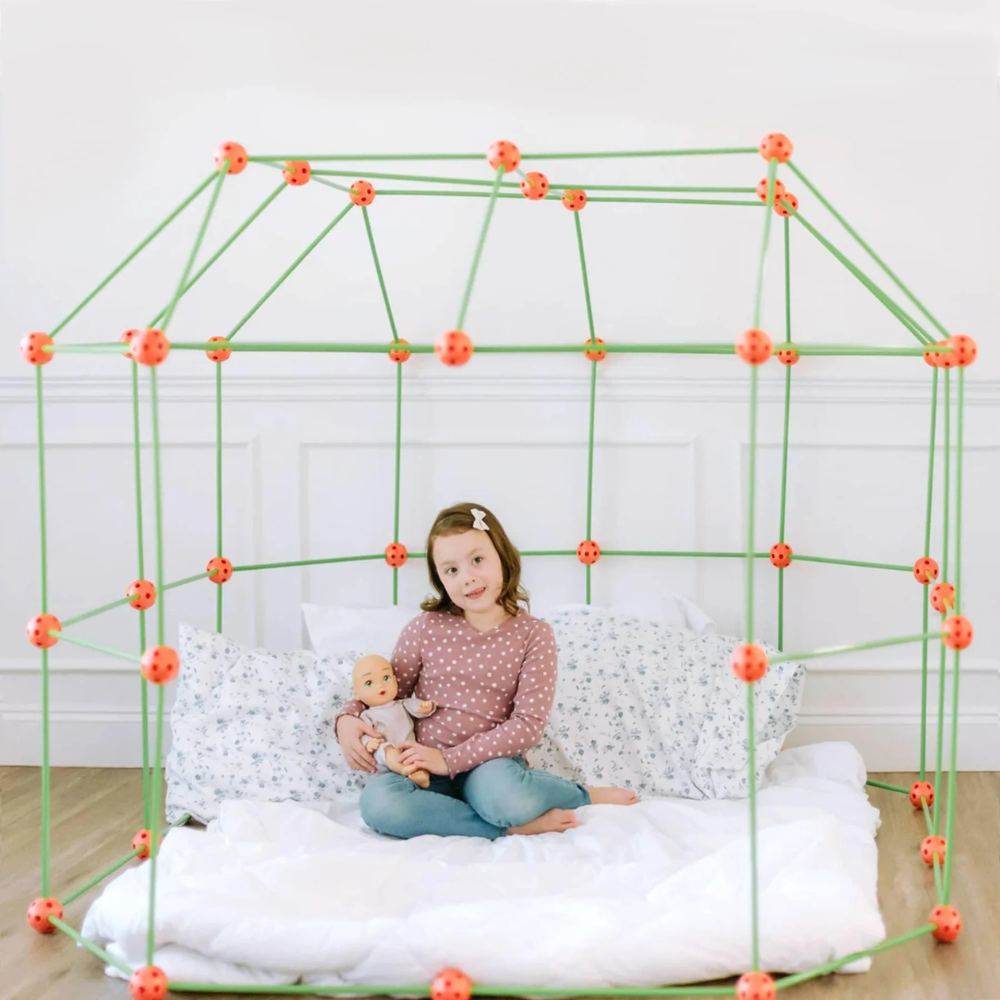 TinyBuilders | Childrens Fort Building Kit