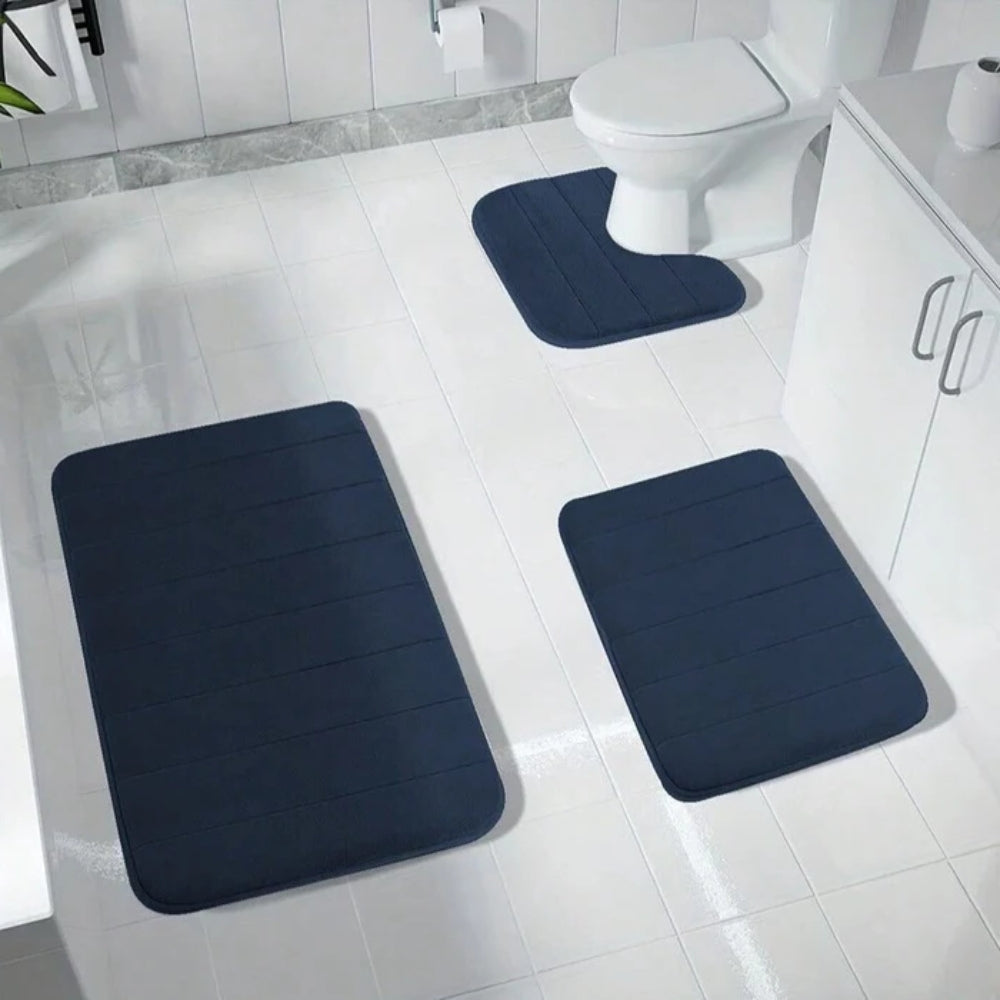 Luxurious Non-Slip Memory Foam Bath Mat