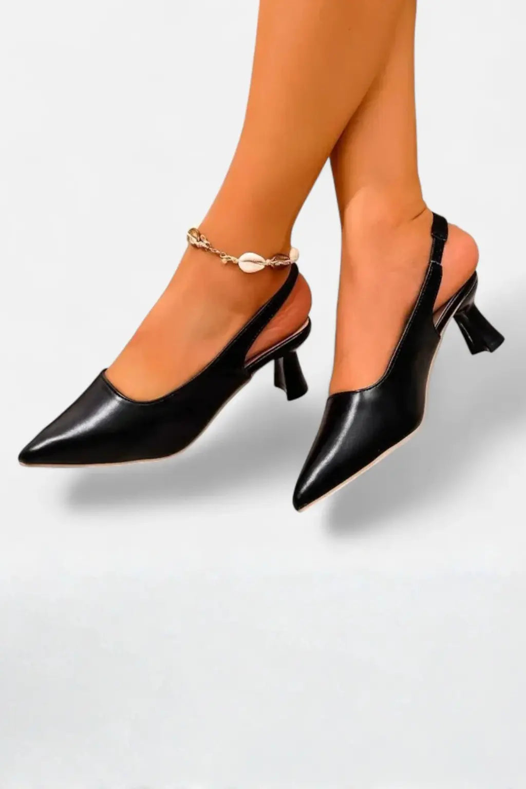 Octavia | Women Pointed Toe Slingback Kitten Heels TARHUS  Women's Shoes