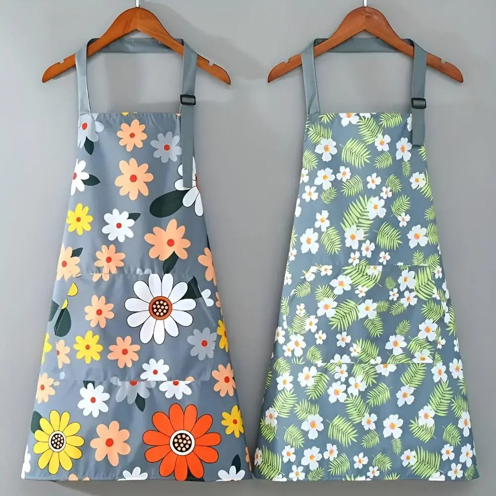 Floral Apron | Waterproof Design – Comfortable Everyday Protection TARHUS  Aprons