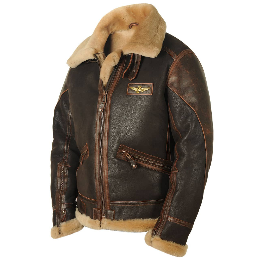 Men’s Pilot Winter Coat – Classic Bomber