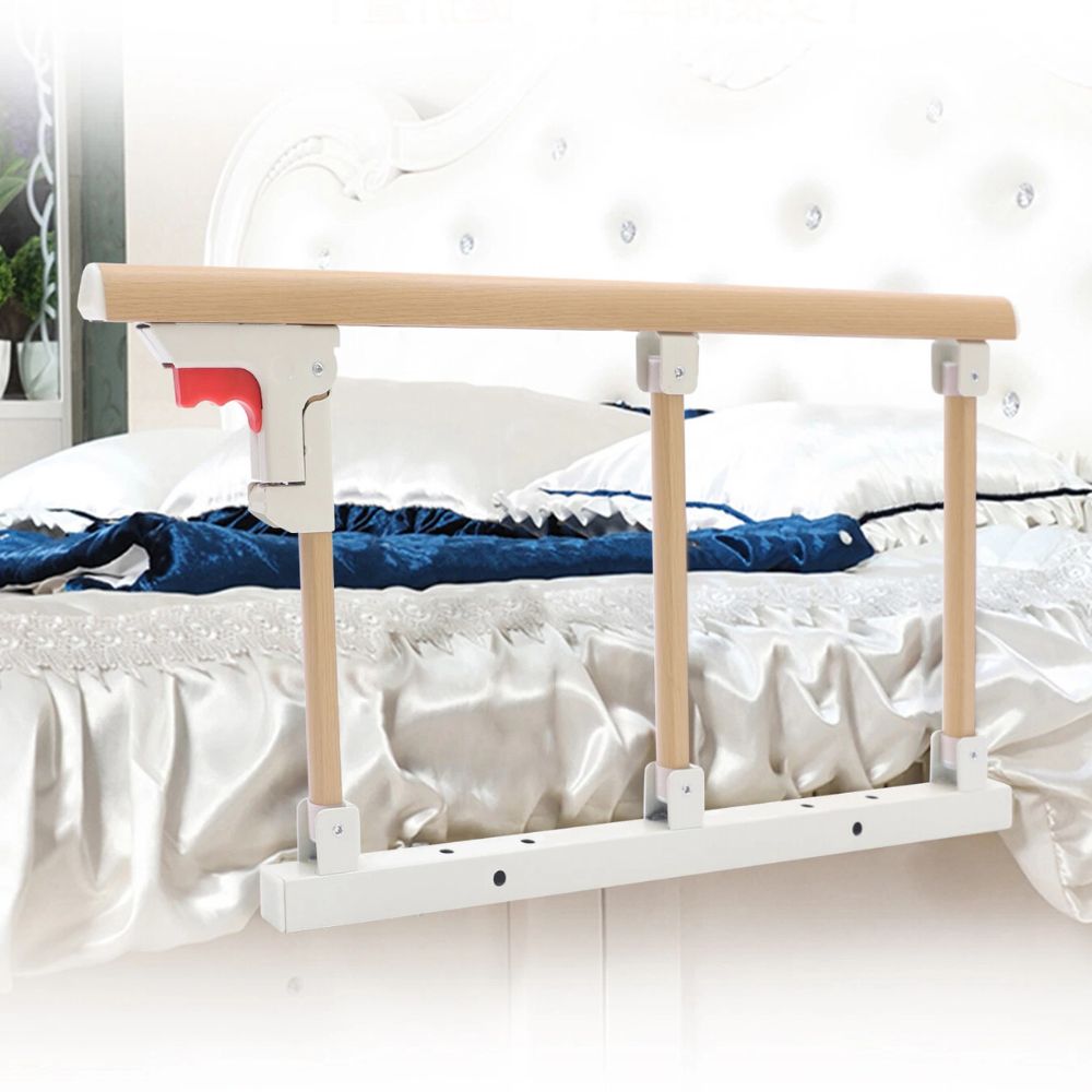 Large Bed Rail for Elderly – Anti-Fall Safety Guard with Adjustable Height & Non-Slip Handle for Seniors - TARHUS