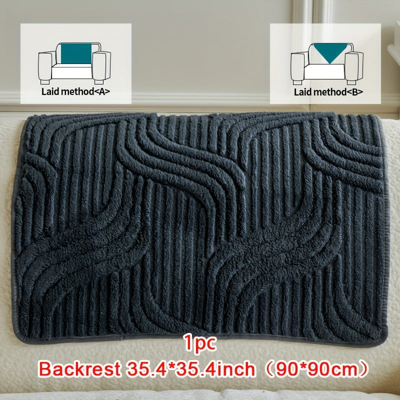 Luxury Plush Non-Slip Sofa Cover – Breathable Pet-Friendly Couch Protector - TARHUS