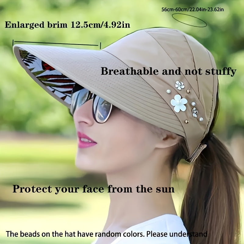 Women’s Foldable Sun Hat – Lightweight Outdoor Fashion Cap for Beach TARHUS