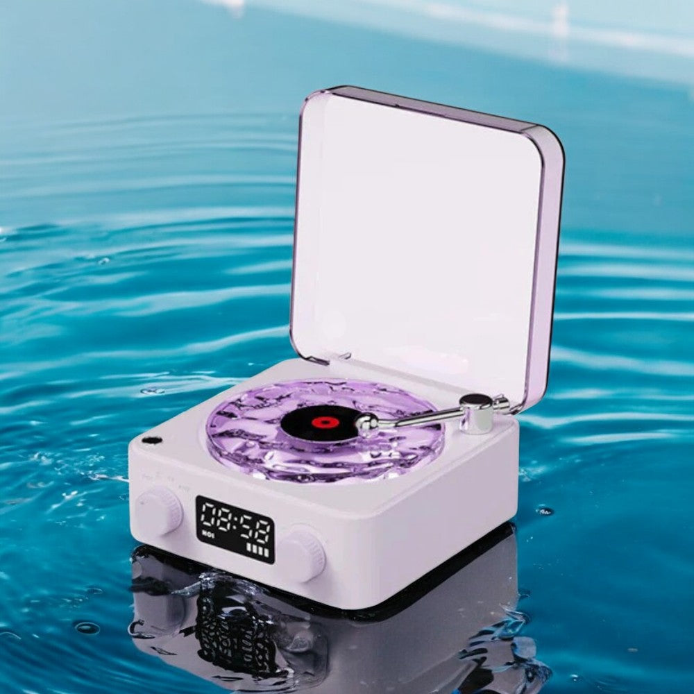 Retro Waves Vinyl Player