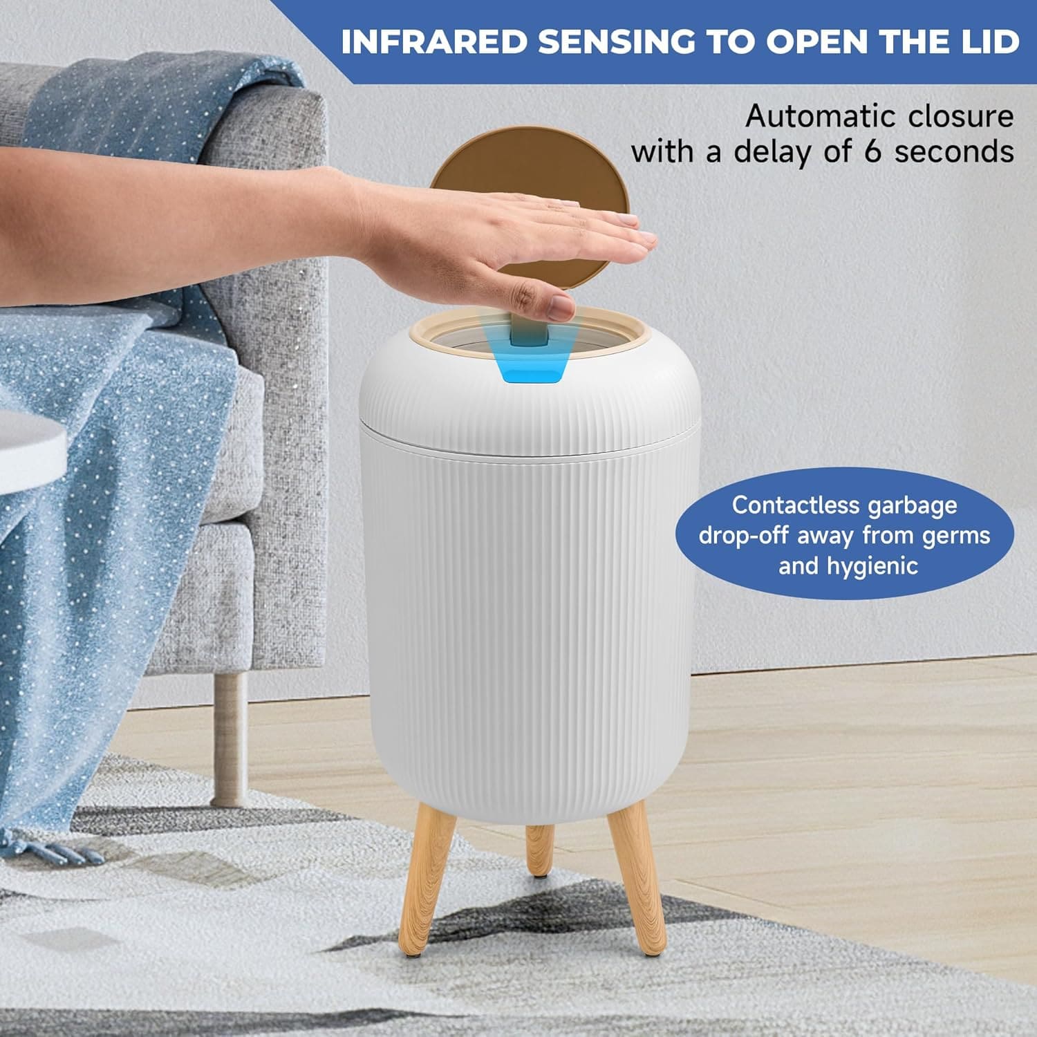 THE SMART TRASH - Automatic Trash Can - TARHUS