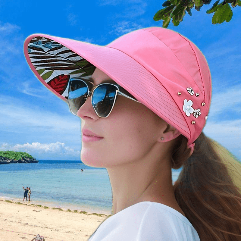 Women’s Foldable Sun Hat – Lightweight Outdoor Fashion Cap for Beach TARHUS