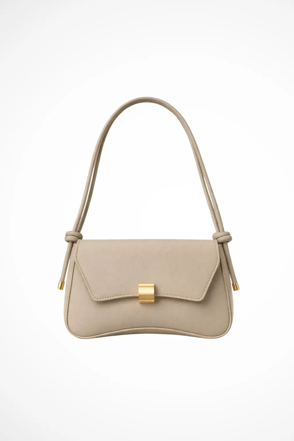 Maravelle | Women Minimalist Shoulder Bag with Gold Clasp TARHUS