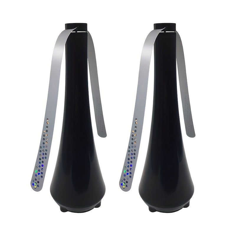 2-Pack Portable Fly Repellent Fans – Battery-Operated Tabletop Fans TARHUS