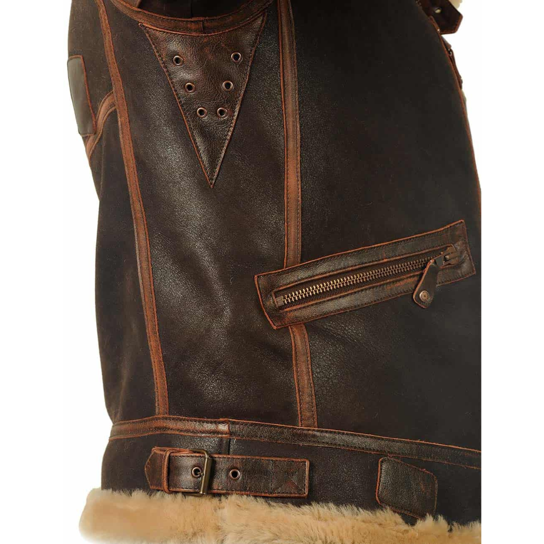 Men’s Pilot Winter Coat – Classic Bomber