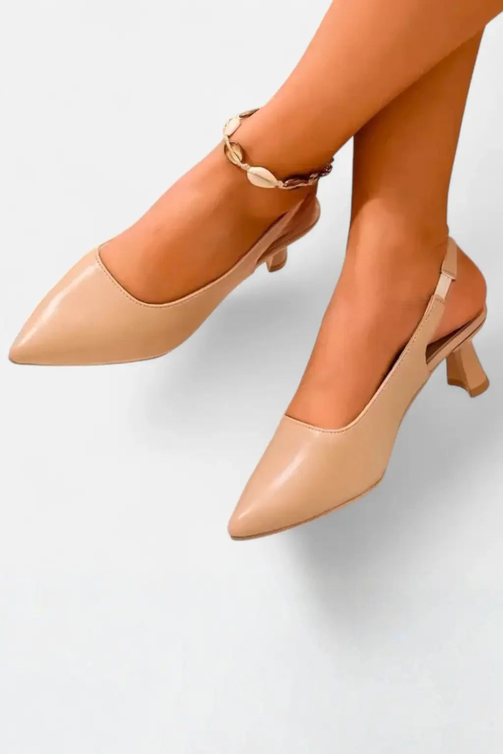 Octavia | Women Pointed Toe Slingback Kitten Heels TARHUS  Women's Shoes