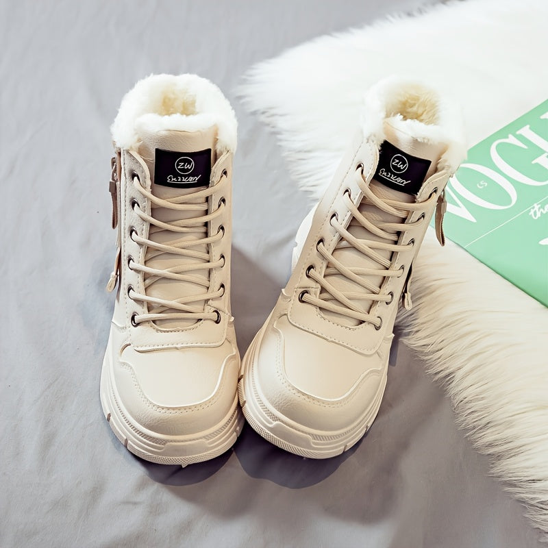 Women's Winter High-Top Snow Boots - TARHUS