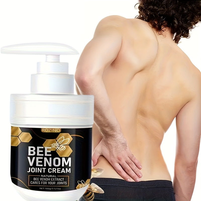 Bee Venom Joint Cream – Deep Moisturizing Pain Relief Balm for Dry & Stiff Joints - TARHUS