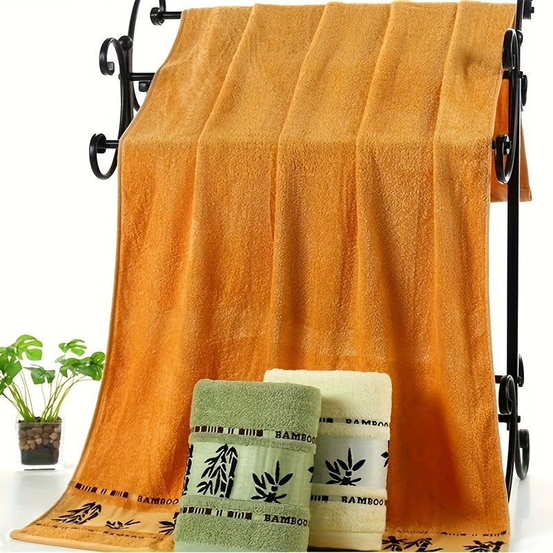 2pcs Bamboo Bath Towel Set – Soft, Quick-Drying & Skin-Friendly - TARHUS