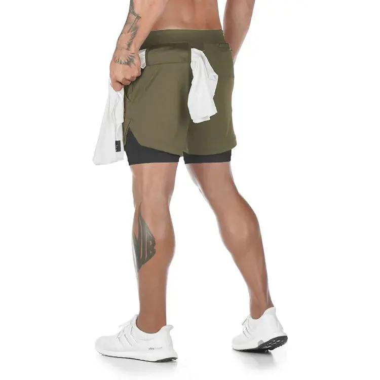 3 in 1 Tactical Fitness Shorts - TARHUS