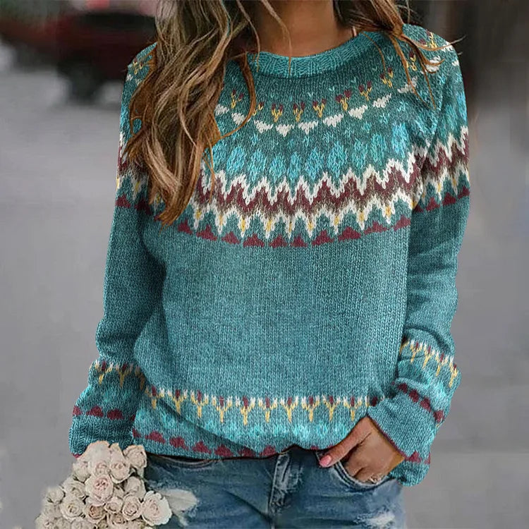 Mira | Cozy Nordic Knit Jumper