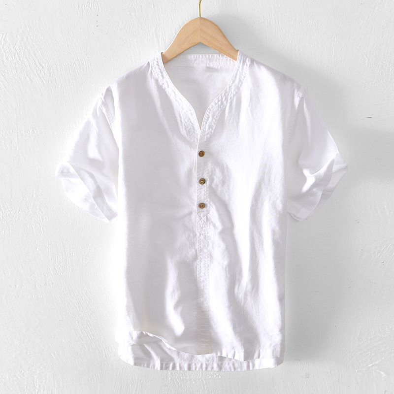 Jeffrey | Classic linen shirt