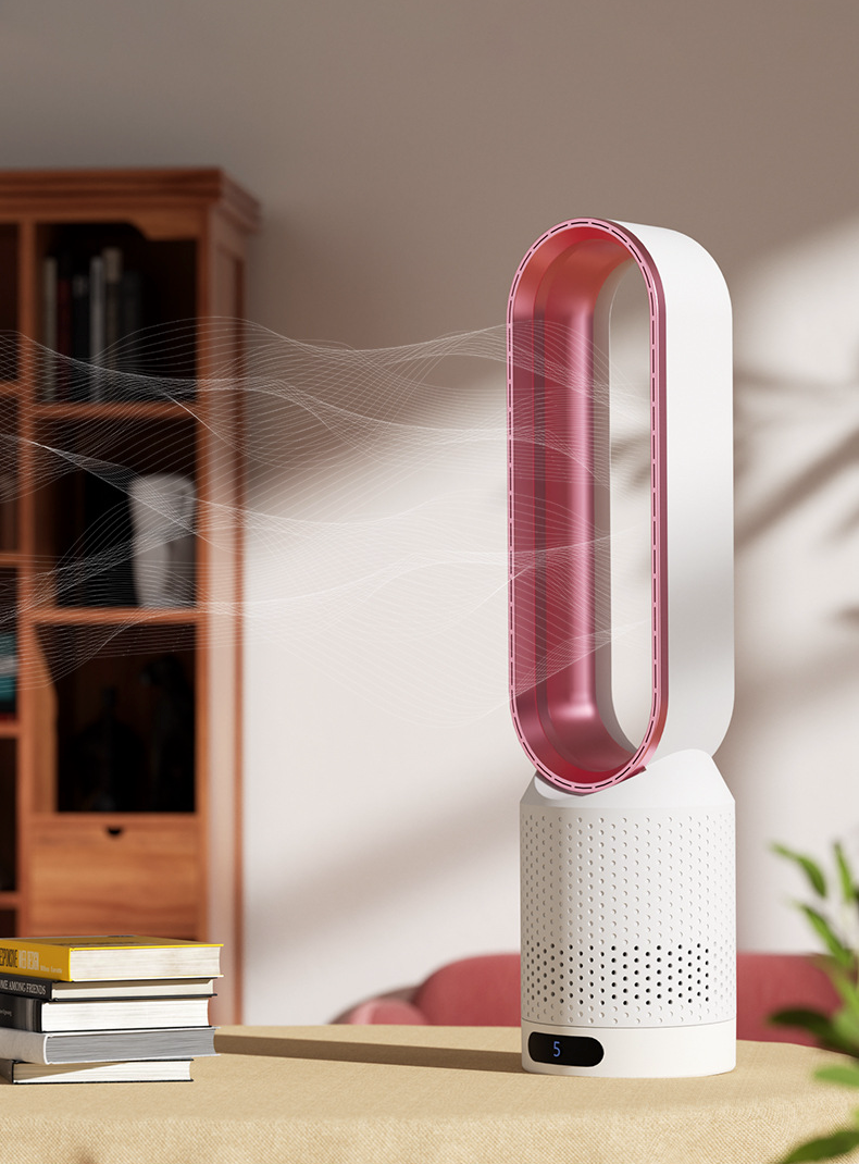 Airpure | 3-in-1 Air Cooler & Purifier – Bladeless Quiet Design with LED Touch