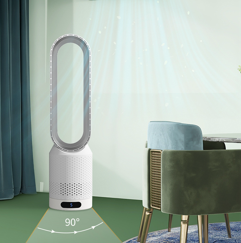 Airpure | 3-in-1 Air Cooler & Purifier – Bladeless Quiet Design with LED Touch