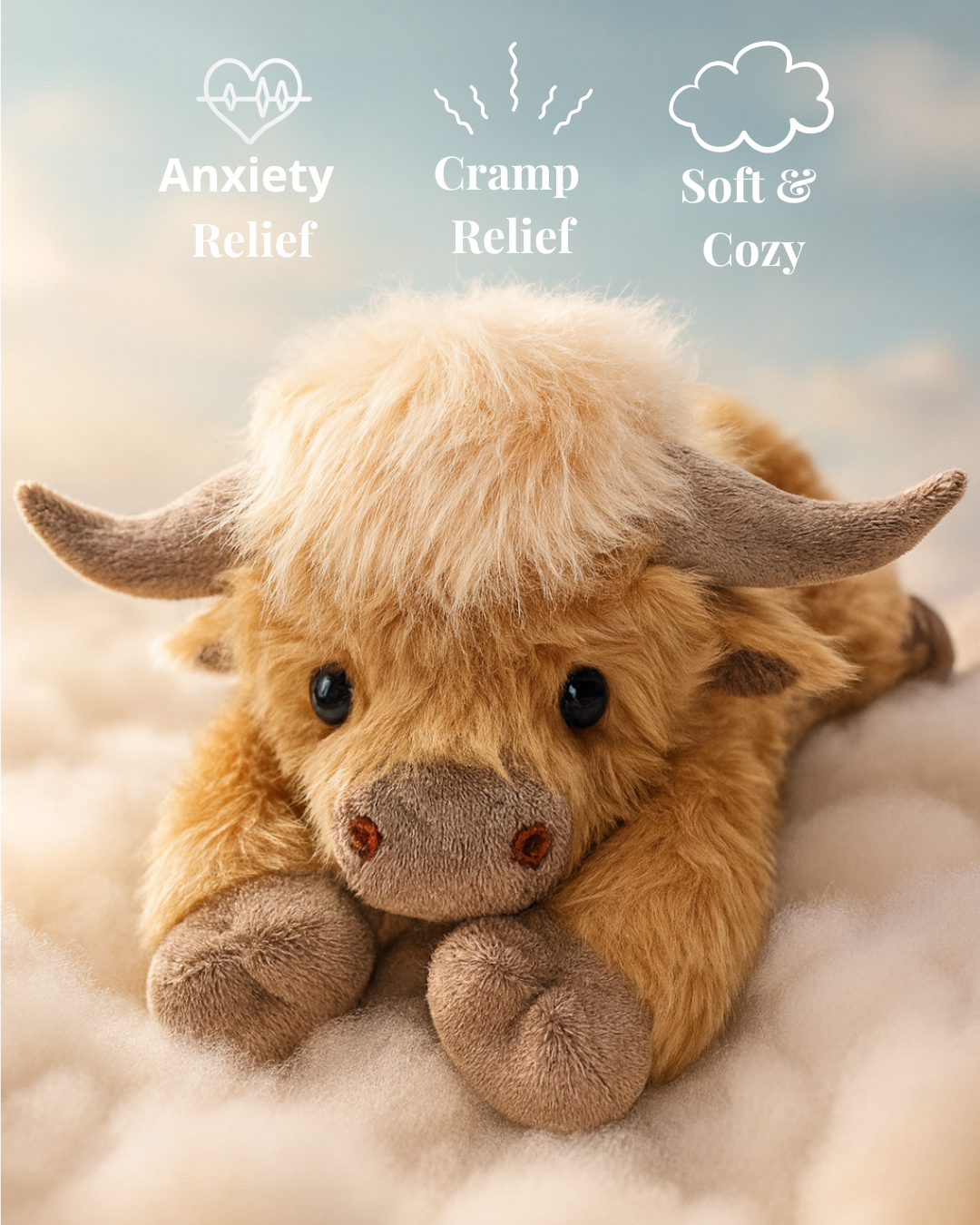 Highland Cow Plush TARHUS