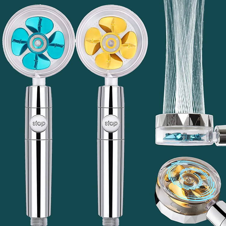 Turbo Shower– Water-Saving Shower Head with Massage Spray Function