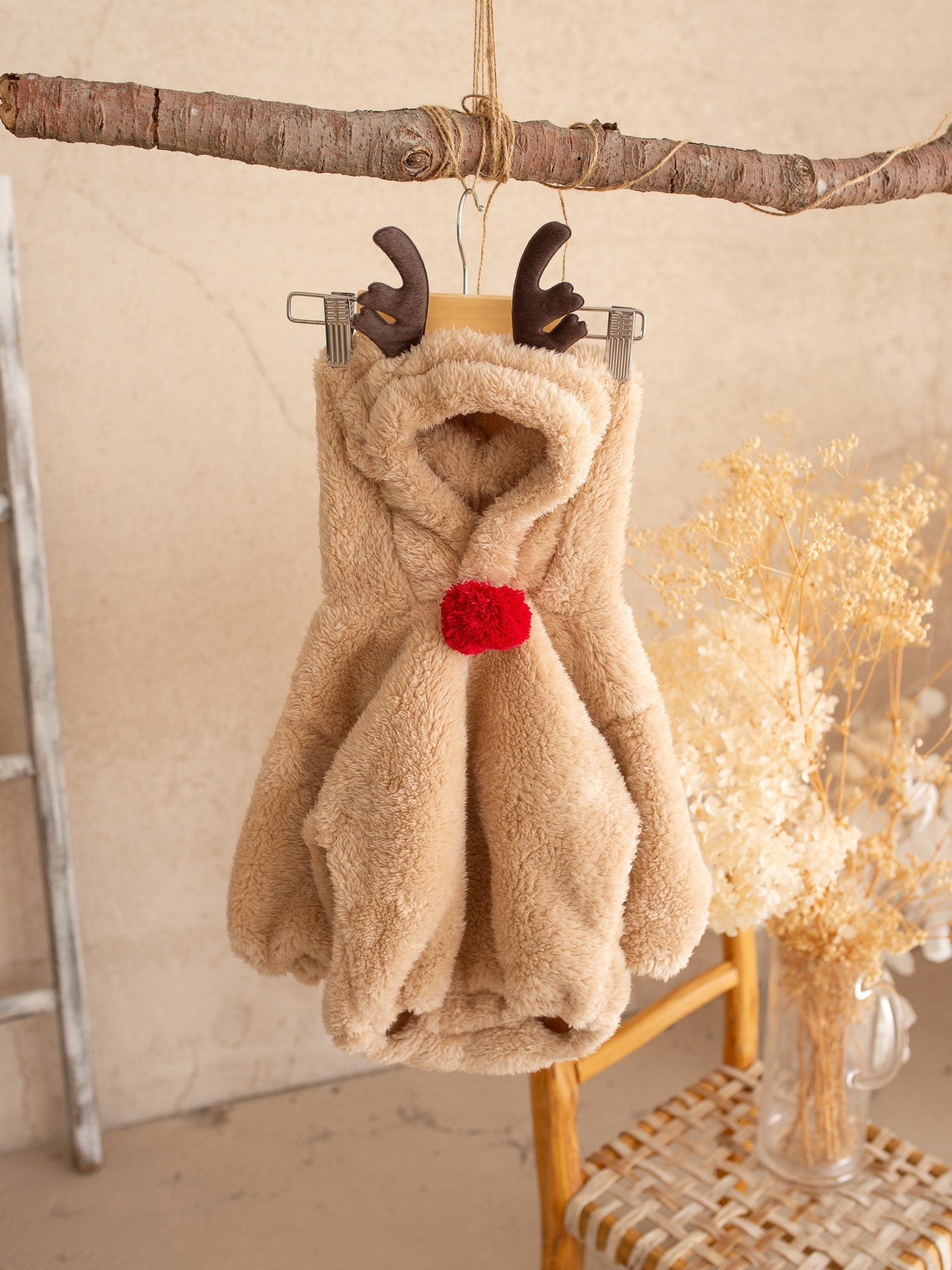 Baby Rudolph | Plush Christmas Romper – Cozy, Adorable & Festive TARHUS