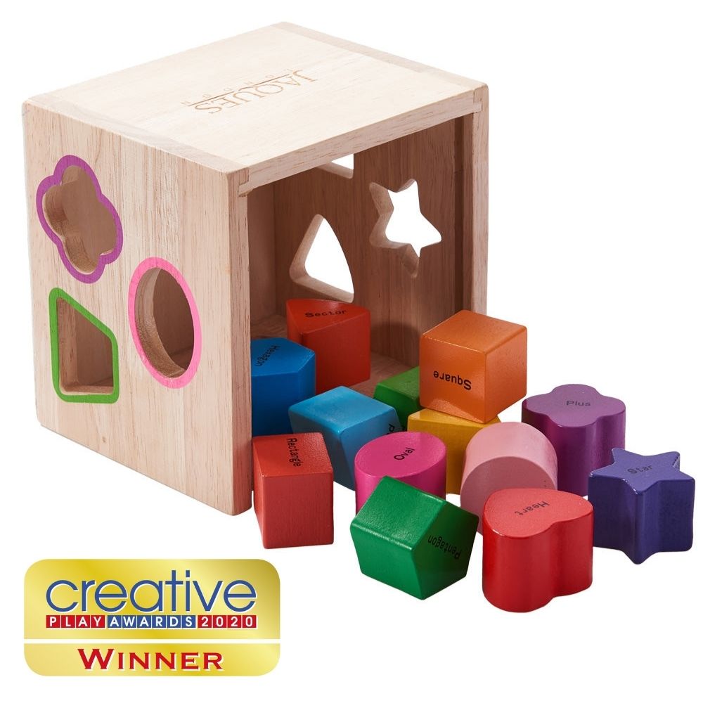 Montessori Shape Sorter Toy – Wooden Learning Puzzle for Toddlers - TARHUS
