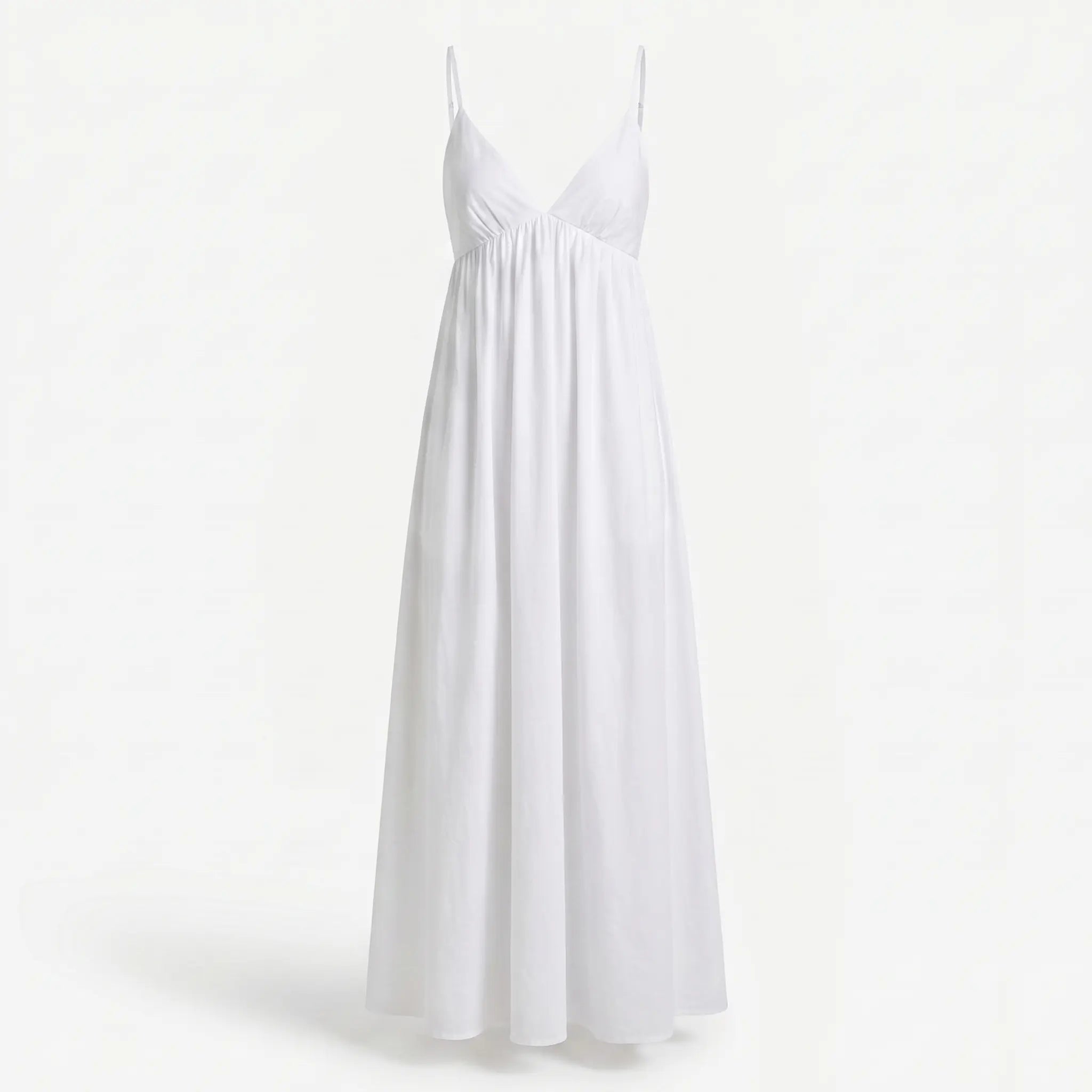 Butter Yellow Summer Cotton Maxi Dress for Women TARHUS  SS - Womens - Maxi Dress