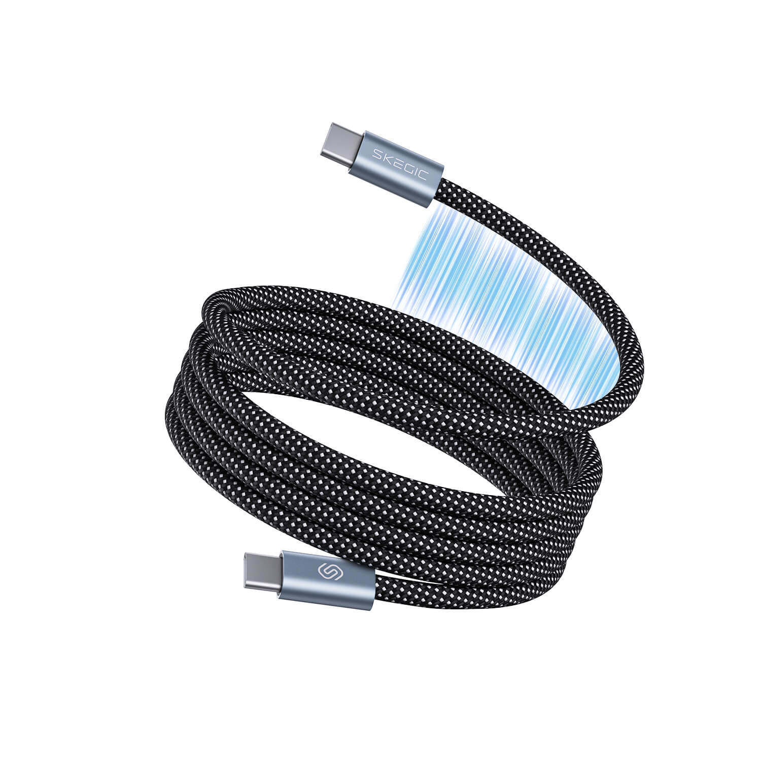 MagCable | Magnetic Anti-Tangle Charging Cable – Fast Charging & Data Transfer TARHUS