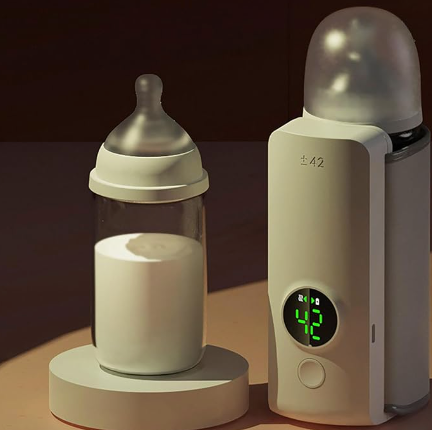 Portable Baby Bottle Warmer – 6 Adjustable Temperature Levels