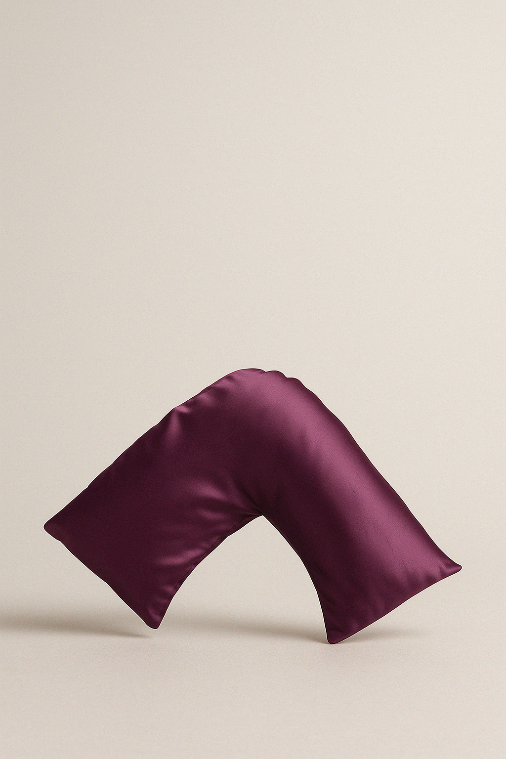ZenNest™ wold's first silk filled boomerang pillow + pillowcase TARHUS  silk filled boomerang pillow