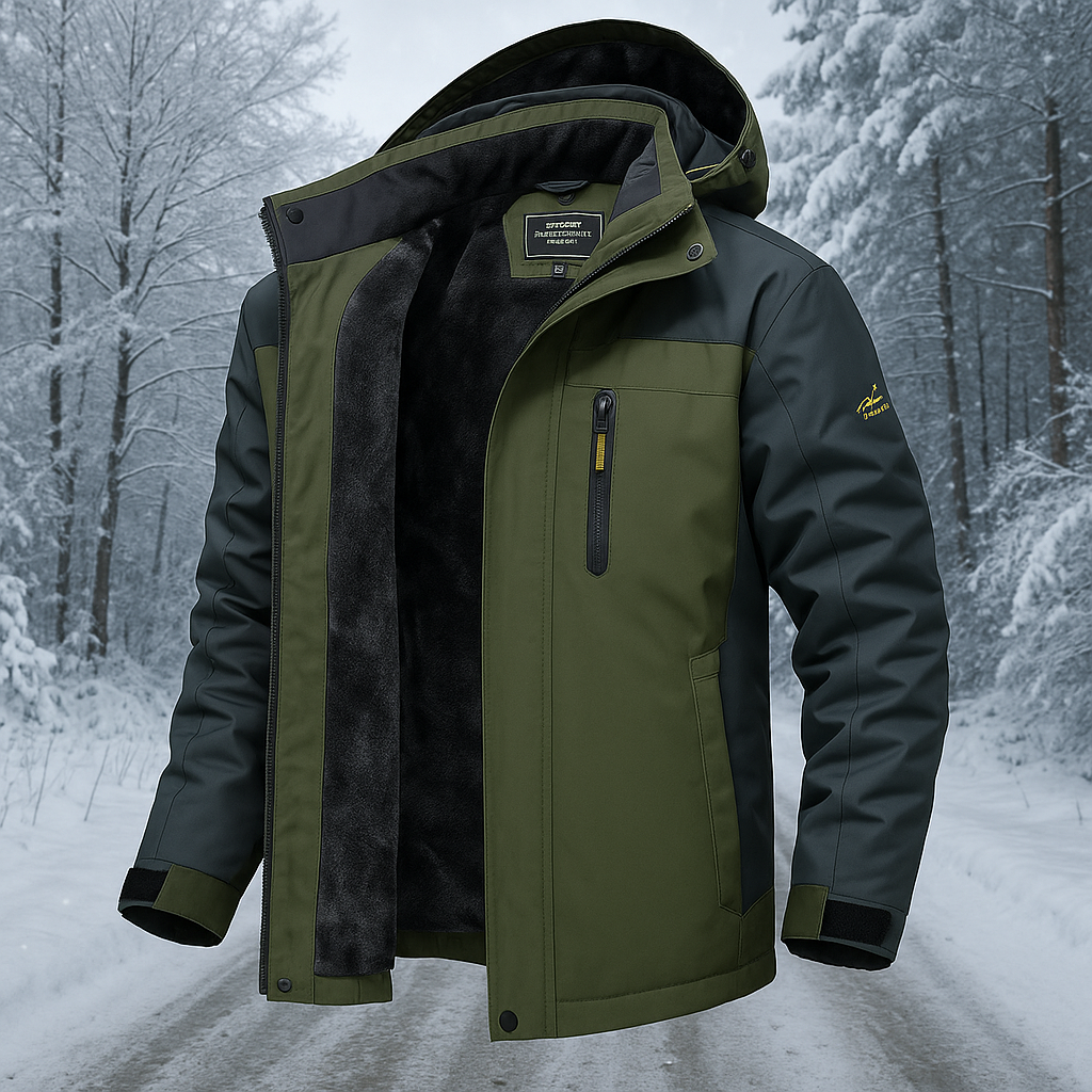 Men’s Waterproof Outdoor Jacket – Lightweight & Windproof