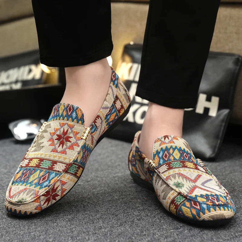 Rio | Canvas Loafers – Lightweight Casual Slip-On Shoes for Men TARHUS