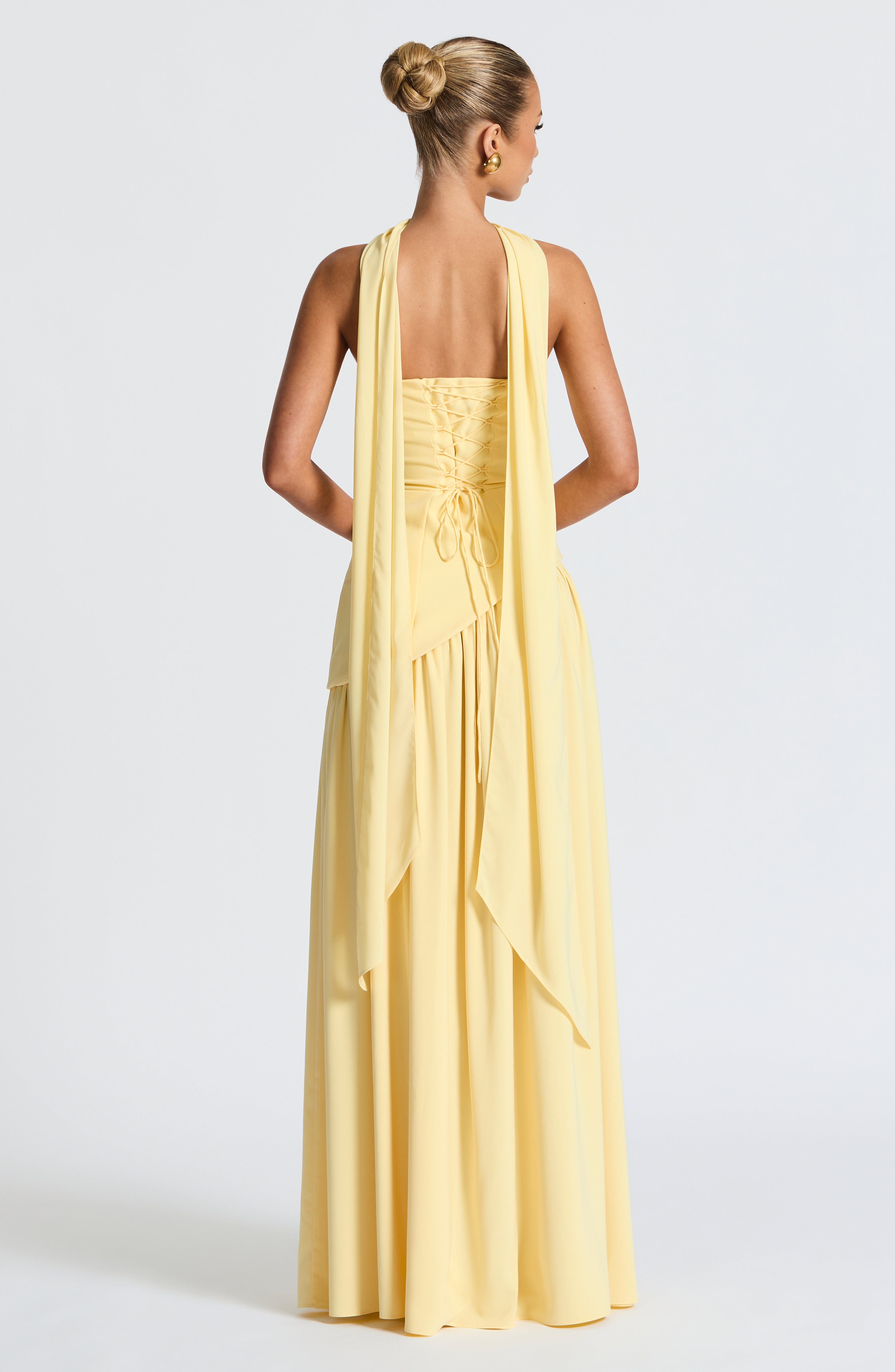 Womens Strapless Maxi Dress with High Slit – Elegant Evening Formal Party Dress TARHUS  Dresses