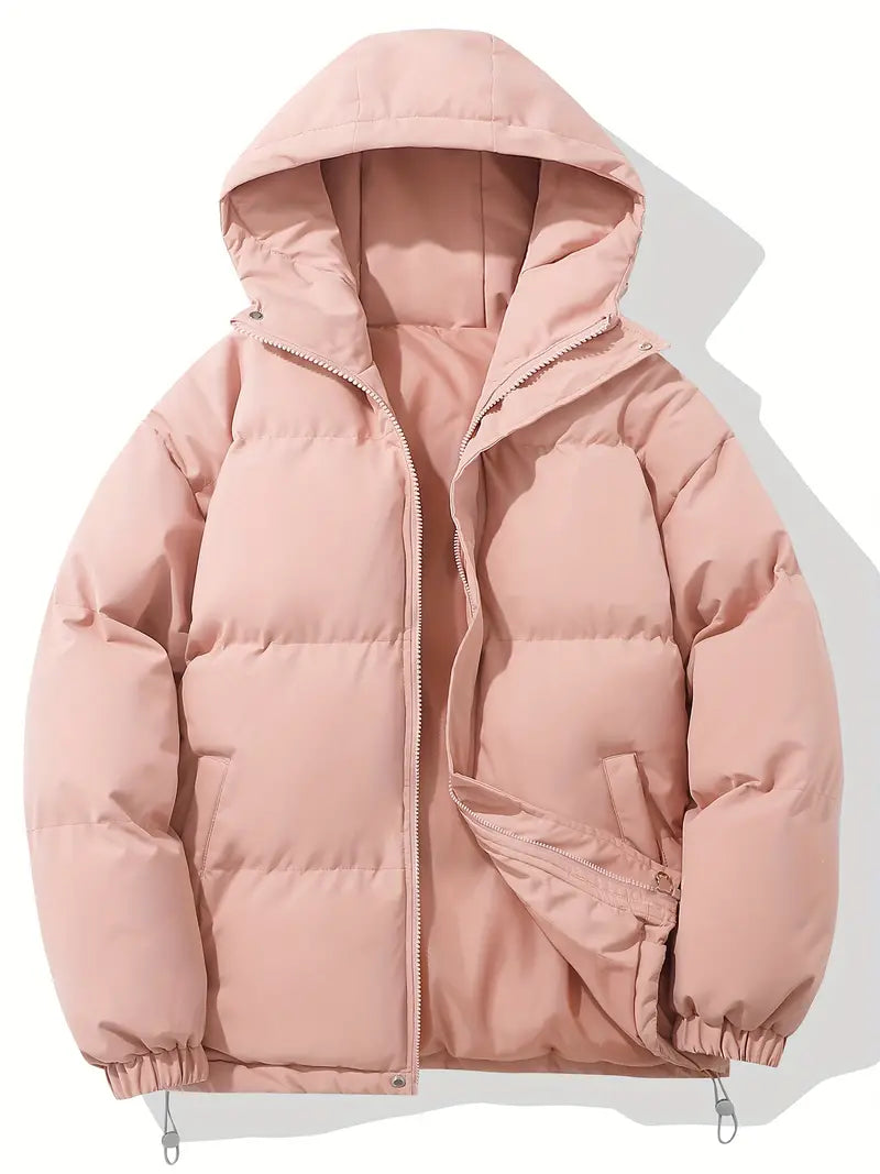 Puffer Winter Jacket with Hood – Windproof & Water-Resistant Outerwear - TARHUS